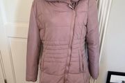 Ladie's Lilac Puffa Coat