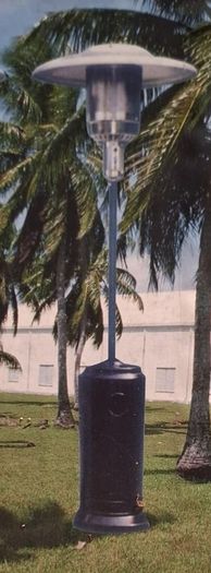 Black Outdoor Patio Heater