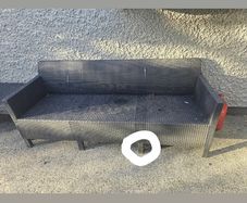 garden furniture seat set