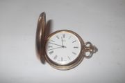 a gold plated pocket watch working by FOCUS swiss made