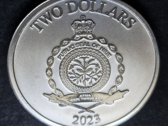 2023 - 1 Oz .9999  Niue Ram Of Calvary Silver Coin (Truth Series)