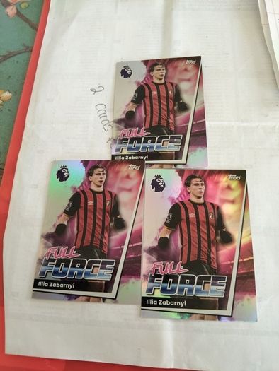 AFC Bournemouth Topps Premier league cards