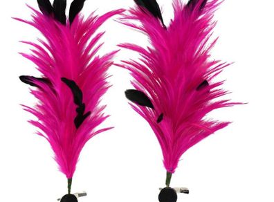 costume Feathers Hair Wear