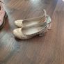 Beutiful gold mini heels for kids Image 3