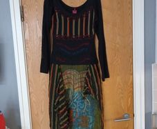 Save The Queen  Dress. (Made In Italy)  S.M -12.  New- No Tag.