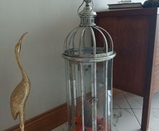 Xl Candle lantern Metal 3ft