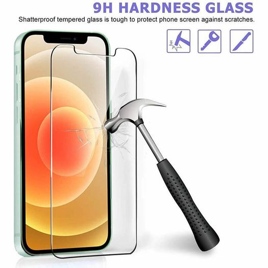 For iPhone 12 Mini Tempered Glass Screen Protector Saver Cover Guard Film New - FHT05IPTG