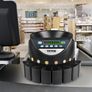 Euro Coin Counter Sorter 500-1000 Coins Electronic Automatic EUR Coin Counting Machine 300 Coins Per Minute with 8 Coin Drawers for School Shop Bank (FREE SHIPPING) Image 5