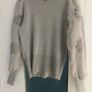 Cameo Rose top with lace and gauze sleeves Image 2