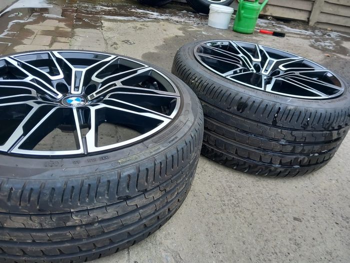 BMW alloy wheels with tyres