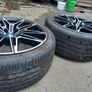 BMW alloy wheels with tyres Image 3