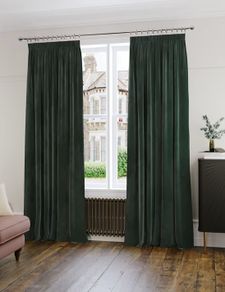 Marks and Spencer Velvet  Ultra Thermal Curtains Pair RRP e189