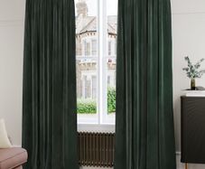 Marks and Spencer Velvet  Ultra Thermal Curtains Pair RRP e189