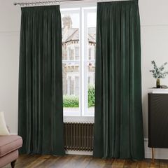 Marks and Spencer Velvet  Ultra Thermal Curtains Pair RRP e189