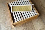 Cedar National Beehive Super Box with 12 built frames