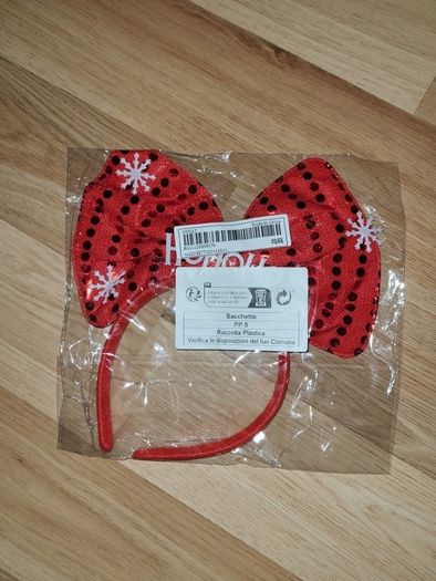 Christmas Minnie Mouse / Ho Ho Ho Hairbands