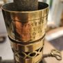 Vintage French oil lamp Image 3