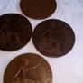 1912 Copper Pennies. Image 3