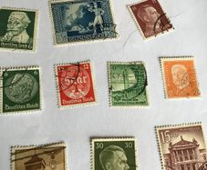 Rare, Genuine WW2 German stamps
