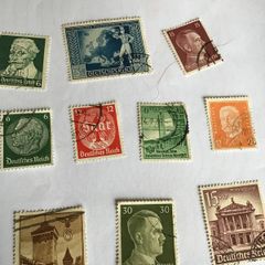 Rare, Genuine WW2 German stamps