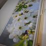Bjorksta Apple Blossom Floral Canvas Art + Frame 140x60cm Horizontal/Vertical Image 4