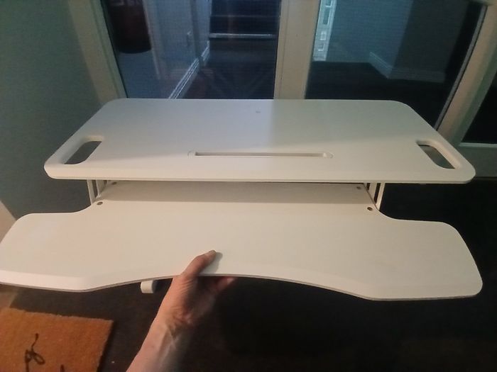 Desktop sit/stand riser