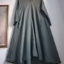Oska Style khaki green linen dress size uk 14 Image 9