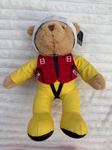 RNLI Life Boat Bear Plush Royal National Lifeboat Institution approx. 32 cm. Please see photos
