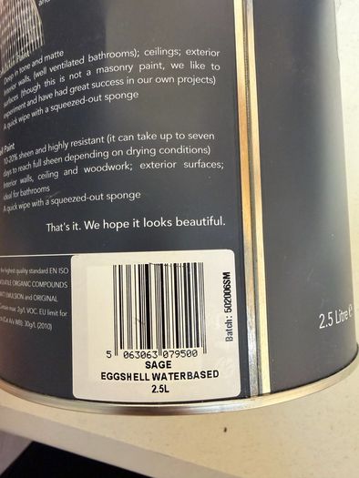 Neptune Paint - Sage 2.5L Eggshell
