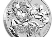 Perth Mint 1 oz silver 2020 MARVEL VENOM 1 Dollar coin
