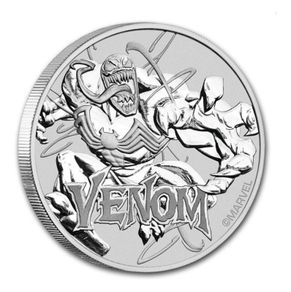 Perth Mint 1 oz silver 2020 MARVEL VENOM 1 Dollar coin