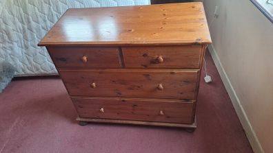 Solid Pine Drawer Unit