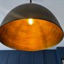 Brass Pendant Ceiling Light x3 Image 3