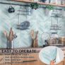 Brand New Tile Stickers 28.7 x 22.9 cm 3D Waterproof Adhesive Wall stickers 30 Pieces Image 5