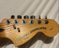 Fender Stratocaster squier  Series Strat/Tele Tuning Machines heads tuners Chrome