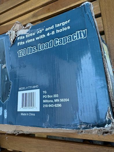 Spare tire carrier