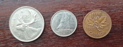 3 Canada Coins