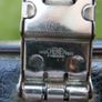 Vintage 1900S Black Textured faux-leather Revelation Train Vanity Case Image 7