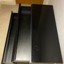 Solid Wood Black Metalic TV Unit with Storage Image 4