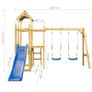 Playhouse with Slide Swing Ladder 285x305x226.5 cm Image 5