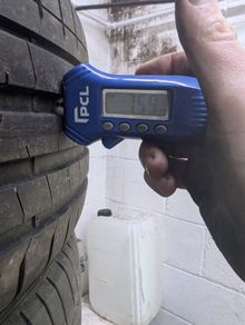 almost new tyres