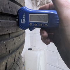 almost new tyres