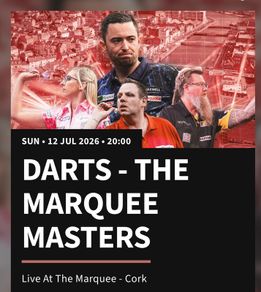darts live at the marquee
