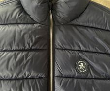 Original Penguin Navy Puffer Gilet S