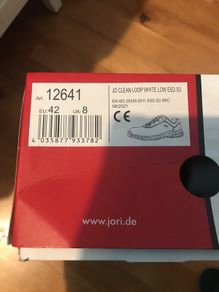 jori safety shoes UK8 42EU hospitality healthcare