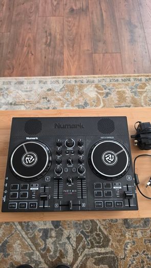 Numark Party Mix Live DJ Controller with Built-in Lights and Speakers