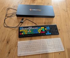 Editors Keys Adobe Premiere Pro Backlit Keyboard and Dust Cover