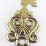 Giant Vintage brass key wall decor Image 6