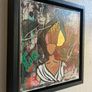 Framed Original Eighties Theme Hairdo Theme Art Contemporary Art Painting  Original Gift Image 9