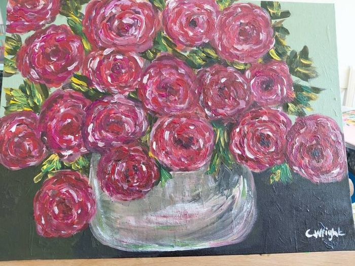 acrylic painting by me